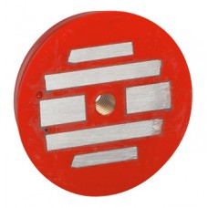 Aimant de fixation - pour boîte Batibox béton - 1200 N couleur rouge