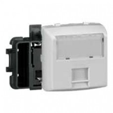 Prise RJ 45 Cat.6 FTP 9 contacts appareillage saillie composable - blanc