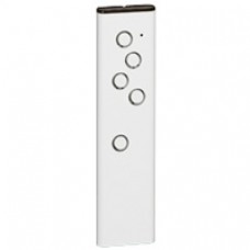 Télécommande infrarouge/RF 4 scénarios - alimentation 2 piles alcaline 1,5V type LR03