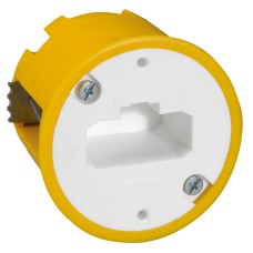 Boîte luminaire Batibox - cloison sèche - pr applique à bornes auto - prof 50 mm
