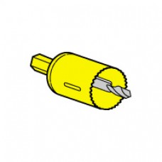 Scie cloche pour boite applique Batibox cloison sèche 893 46 - Ø40