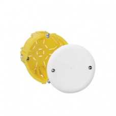 Boîte pour dérivation Batibox - cloison sèche - Ø 85 x 40 mm - couv 100 x 100
