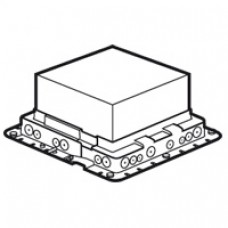 Boîte d'encastrement plastique - pour boîte de sol 18 modules 