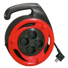 Enrouleur usage domestique - capacité moyenne - 2P+T - 10/16 A - 10 m