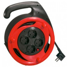 Enrouleur usage domestique - capacité moyenne - 2P+T - 10/16 A - 15 m