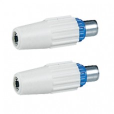Fiches TV coaxiales normalisées (2) - mâle Ø9,52 mm (gencod)