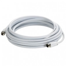 Rallonge TV - 1 fiche femelle Ø9,52 mm + 1 fiche mâle ''F'' - 5 m - (gencod)