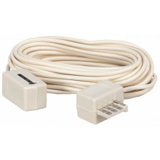 Rallonge téléphone - 1 fiche mâle - 1 fiche mâle/femelle - 10 m