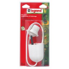 Kit de suspension - douille E27 60 W + câble avec fiche DCL - blanc
