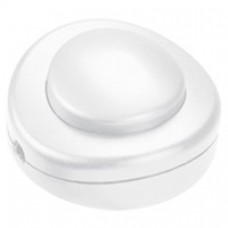 Interrupteur à pied - 2 A - pour cde de lampadaire - 60x60 mm - blanc (étiquette)