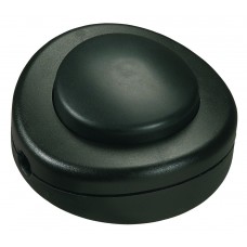 Interrupteur à pied - 2 A - pour cde de lampadaire - 60x60 mm - noir (étiquette)