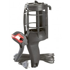 Baladeuse - 75 W incandescent - 230 V - classe II - IP 20 - avec pince + interrupteur