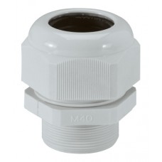 Presse-étoupe plastique - IP55 - ISO 40 - RAL 7035