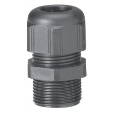 Presse-étoupe plastique - IP68 - ISO 20 - RAL 9011
