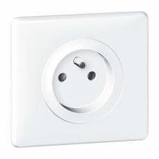 Prise 2P+T Celiane Prêt à poser Blanc Legrand