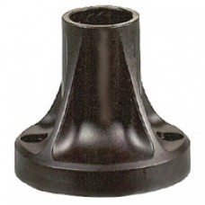Accessoire XVB socle de fixation pour tube plastique moulé noir