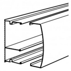 Moulure 75 X 20 fond + couvercle, 2 compartiments