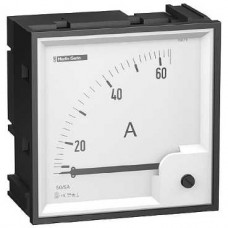Cadran pour ampèremètre analogique 96 x 96 0 à 50A