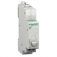 Bouton poussoir modulaire BP gris 1 O plus 1 F