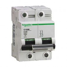 Disjoncteur C120N 2P 125A courbe D 10000A