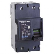Disjoncteur modulaire Multi 9 - NG125N - 2 pôles - 80 A - courbeC