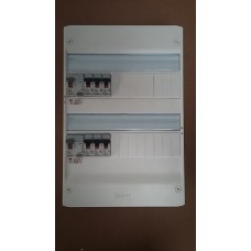 Driva coffret sailli pré-équipé et pré-câblé 2 rangées