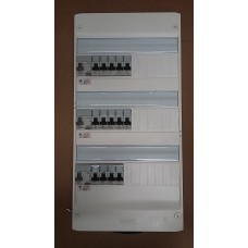 Driva coffret sailli pré-équipé et pré-câblé 3 rangées