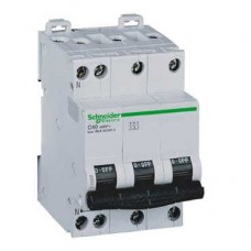 Disjoncteur modulaire Multi 9 - DT40 - 3 pôles + N - 25A - courbe C