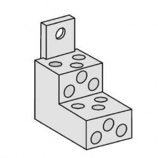 4 bornes pour câbles 6 x 35 mm2 et séparateur de phases - pour NS100..250