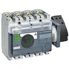Commande rotative latérale droite INS, INV 250 - poignée noire