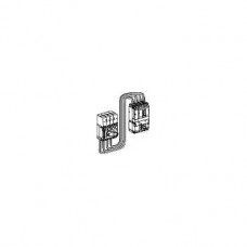 Compact INV100-250 amont/NSX250 aval - liaison souple - vertical - côte à côte