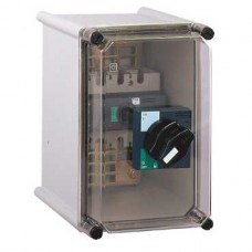 Coffret étanche pour Interpact INS320 à 630 - poignée noire - plastique