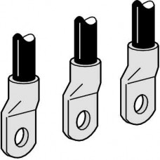 4 cosses à sertir pour câble cuivre 300mm2 et 3 séparateurs phases - NS400..630