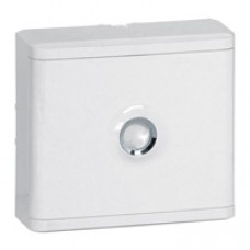 Habillage + porte blanche pour platines de branchement DRIVIA - blanc RAL 9003