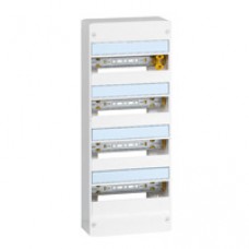 Coffret DRIVIA 13 modules - 4 rangées - IP30 - IK05 - blanc RAL 9003