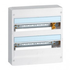 Coffret DRIVIA 18 modules - 2 rangées - IP30 - IK05 - blanc RAL 9003