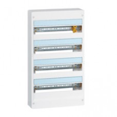 Coffret DRIVIA 18 modules - 4 rangées - IP30 - IK05 - blanc RAL 9003