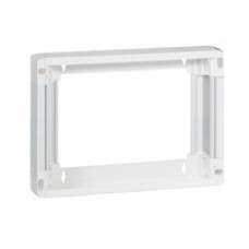 Rehausse pour coffret DRIVIA 18 modules 1 rangée - blanc RAL 9003