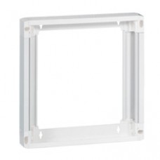 Rehausse pour coffret DRIVIA 18 modules 2 rangées - blanc RAL 9003