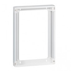 Rehausse pour coffret DRIVIA 18 modules 3 rangées - blanc RAL 9003