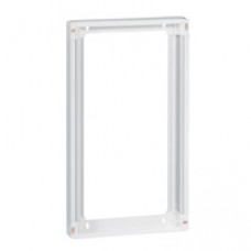 Rehausse pour coffret DRIVIA 18 modules 4 rangées - blanc RAL 9003