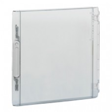 Porte transparente   XL³ 125 - IP 40-IK 09 pour coffret 2 rangées réf. 401 612