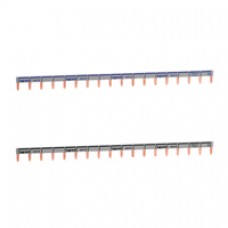 Peigne d'alimentation HX³ - 1P - universel PH + N - LONG. 18 modules