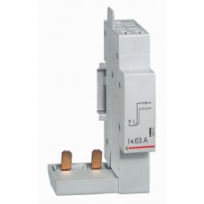 Module raccordt par peigne DX-borne auto -2P jusqu'à 63 A - tête de groupe