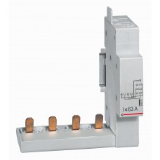 Module raccordt par peigne DX-borne auto -4P jusqu'à 63 A - tête de groupe