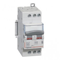 Interrupteur-sectionneur de tête DX³-IS - vis/vis - 3P - 400 V~ - 32 A - 2 m