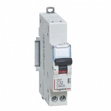 Disjoncteur DNX³ 4500 - auto/auto - U+N 230V~ 32A - 4,5kA - courbe C - départ
