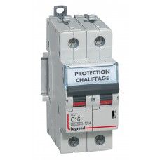 Disjoncteur DX³ 6000 -vis/vis- 2P-230/400V~ -16A-10kA - courbe C - protect départ Legrand
