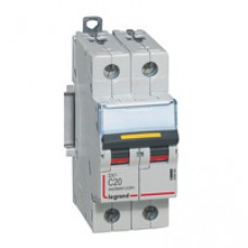 Disjoncteur DX3 10000 - vis/vis - courant continu - 20A - courbe C - protect départ
