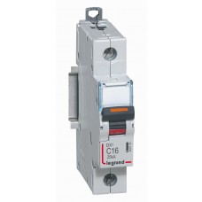 Disjoncteur DX³-vis/vis-1P-230/400V~-16A-25kA-courbe C-protect départ Legrand